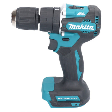 Taladro percutor inalámbrico Makita DHP 487 G1X1 18 V 40 Nm sin escobillas + 1x batería 6,0 Ah + juego de accesorios 74 piezas + maletín - sin cargador