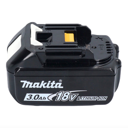 Makita DTD 153 F1X1 llave de impacto a batería 18 V 170 Nm 1/4" sin escobillas + 1x batería 3,0 Ah + set de accesorios 74 piezas + maletín - sin cargador