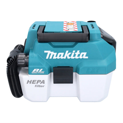 Makita DVC 750 LZ Cordless Vacuum Cleaner LXT 18 V 67 mbar 7,5 l Brushless Solo - without battery, without charger