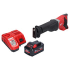 Sega a sciabola a batteria Milwaukee M18 BSX-801 18 V + 1x batteria 8,0 Ah + caricabatterie