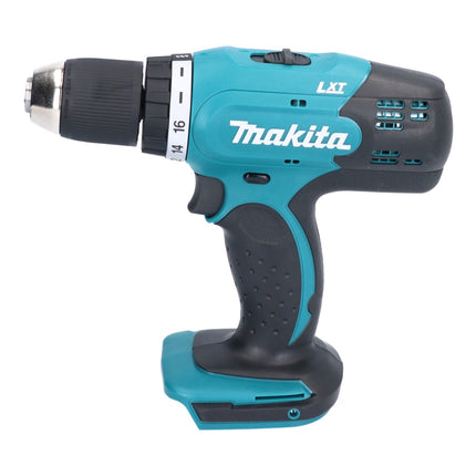 Makita DDF 453 SY1X1 taladro atornillador inalámbrico 18 V 42 Nm + 1x batería 1,5 Ah + cargador + set de accesorios 74 piezas + estuche