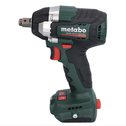 Metabo SSW 18 LT 300 BL avvitatore a impulsi a batteria 18 V 300 Nm brushless + 2x batteria ricaricabile 4,0 Ah + caricatore + metaBOX