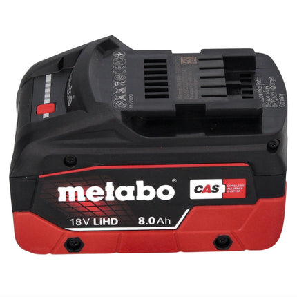 Metabo SSW 18 LT 300 BL 18 V 300 Nm atornillador de impacto sin escobillas + 1x batería 8,0 Ah + metaBOX - sin cargador