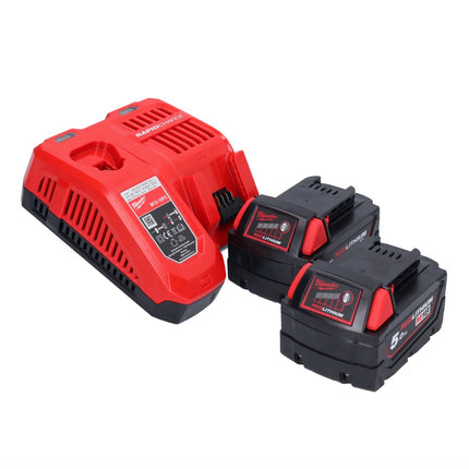 Milwaukee M18 FCHS35-502 Tronçonneuse sans fil 18 V 35 cm 12,4 m/s + 2x batterie 5,0 Ah + chargeur