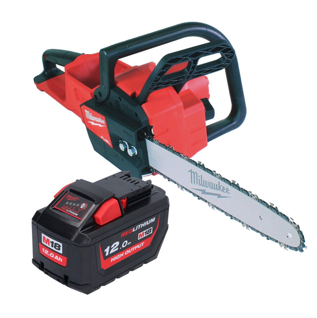 Milwaukee M18 FCHS35-121 Cordless chainsaw 18 V 35 cm 12.4 m/s + 1x battery 12.0 Ah - without charger