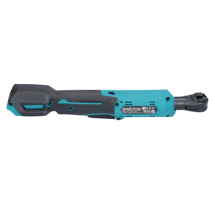 Atornillador de trinquete a batería Makita WR 100 DWA 12 V 47,5 Nm 1/4" 3/8" + 2 baterías de 2,0 Ah + cargador