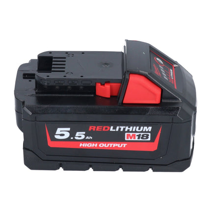 Zestaw startowy Milwaukee M18 NRG-551 High Output 18 V + 1x akumulator 5,5 Ah ( 4932464712 ) + ładowarka M12-18 FC ( 4932451079 )