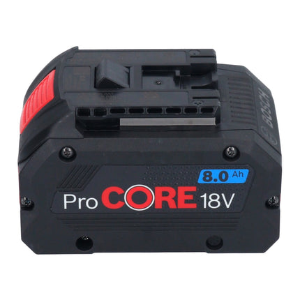 Bosch GWX 18V-15 SC Professional Meuleuse angulaire sans fil 18 V 125 mm BITURBO X-LOCK + 1x batterie ProCORE 8,0 Ah + L-BOXX - sans chargeur