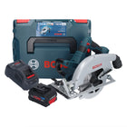 Sierra circular con acumulador Bosch GKS 18V-70 L 18 V sin escobillas 190 mm BITURBO + 1x batería ProCORE 8,0 Ah + cargador + L-Boxx