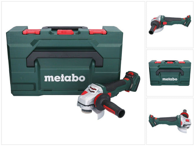 Metabo WVB 18 LTX BL 15-125 Quick amoladora angular sin cable 18 V 125 mm ( 601731840 ) sin escobillas + metaBOX - sin batería, sin cargador