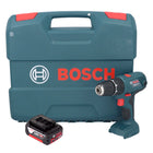 Bosch GSB 18V-21 cordless impact drill 18 V 55 Nm + 1x rechargeable battery 4.0 Ah + L-case - without charger