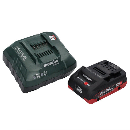 Metabo WB 18 LTX BL 15-125 Quick akumulatorowa szlifierka kątowa 18 V 125 mm bezszczotkowa + 1x akumulator 4,0 Ah + ładowarka + metaBOX