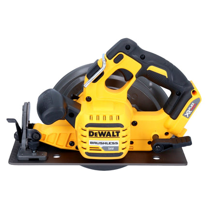 Sierra circular manual sin cable DeWalt DCS 575 T1 54 V FlexVolt 190 mm Sin escobillas + 1x batería 6,0 Ah + cargador