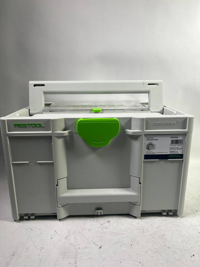 Festool SYS3 DF M 237 Systainer Werkzeugkoffer mit Deckelfach 577348 Beschaedigt 1 - toolbrothers