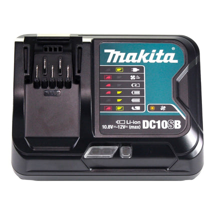 Zestaw Makita Power Source Kit ( 197658-5 ) 2x akumulator BL 1021 B 12 V maks. 2,0 Ah CXT + ładowarka DC 10 SB + Makpac