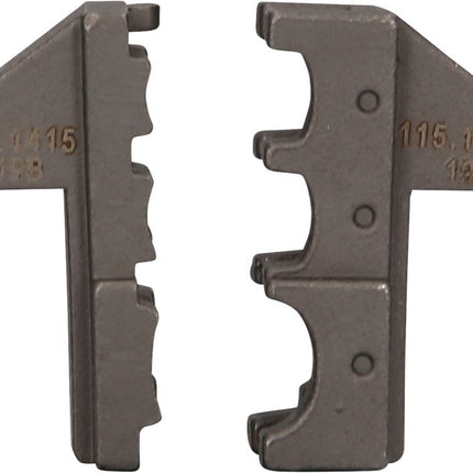 KS TOOLS Paar Crimp-Einsätze für isolierte Kabelschuhe, Ø 0,5 - 6 mm  ( 115.1415 ) - Toolbrothers