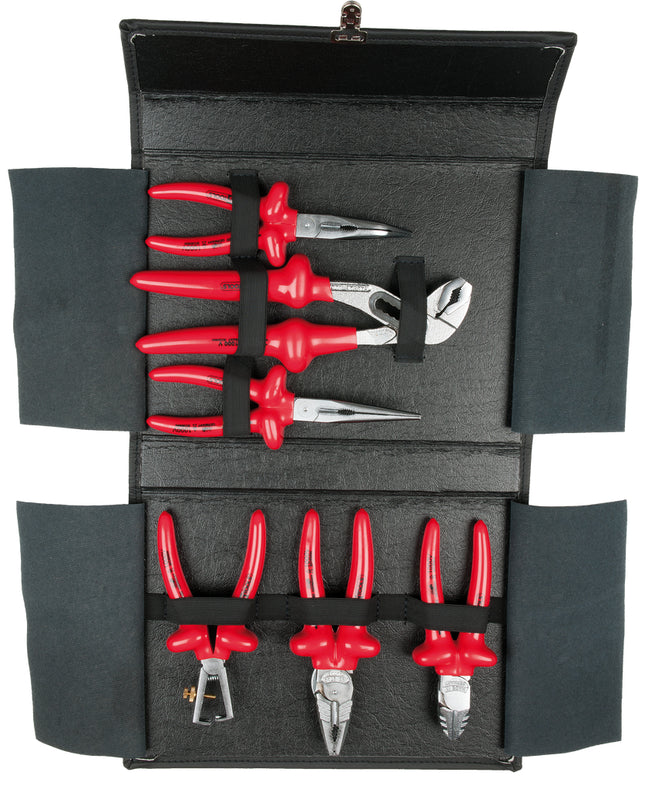 KS TOOLS Juego de alicates 1000V, 6 pzs ( 117.1873 )