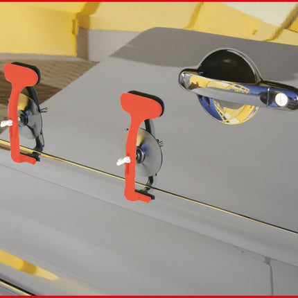 KS TOOLS Zierleisten-Montagesauger-Satz, 6-tlg, Ø 85mm ( 140.1020 ) - Toolbrothers