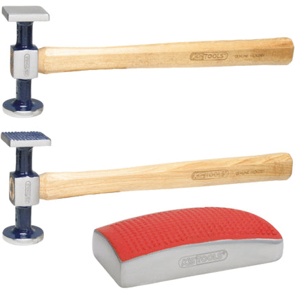 KS TOOLS Karosserie-Ausbeul-Satz, 3-tlg ( 140.2125 ) - Toolbrothers