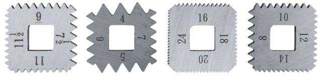 KS TOOLS Mordazas de recambio en pulgadas para peines de roscar ( 150.1432 )