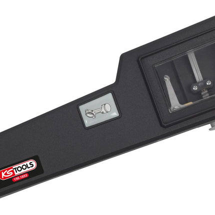 KS TOOLS Aparato de comprobación de presión de compresión para motores de gasolina con registrador de diagrama ( 150.1659 )