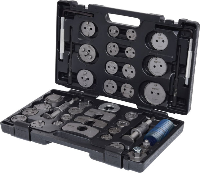 KS TOOLS Juego de herramientas para reposicionar el pistón de frenos, 41 pzs ( 150.1970 )