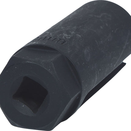 KS TOOLS Llave de vaso de 3/8' para sondas lambda, profunda, ranurada, 22 mm ( 150.2127 )