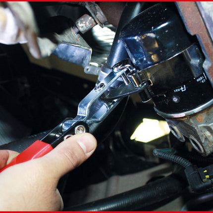 KS TOOLS Ölfilterbandschlüssel, stufenlos, Ø 85-95mm ( 150.9379 ) - Toolbrothers