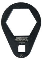 KS TOOLS Llave de estrella insertable de 3/8', extraplana, 36 mm ( 150.9589 )