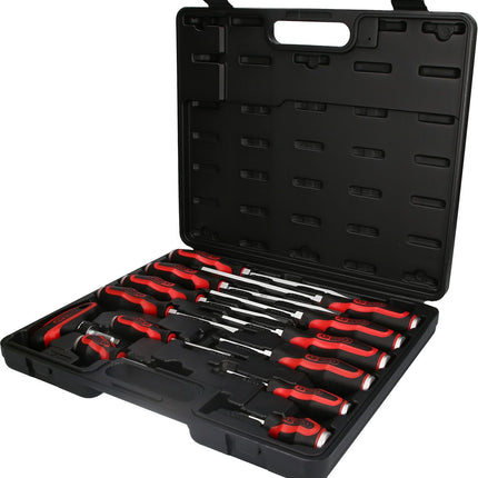 KS TOOLS ERGOTORQUE®max Schlagkappen-Schraubendreher-Satz, 13-tlg ( 151.1150 ) - Toolbrothers