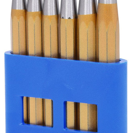 KS TOOLS Serie cacciaspine, 6 pz in stand in plastica  ( 162.2127 )