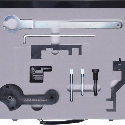 KS TOOLS Juego de herramientas de reglaje de motores para VAG, 9 pzs, Audi, Seat, Skoda, Volkswagen ( 400.2140 )