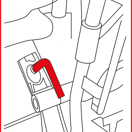 KS TOOLS Juego de herramientas de reglaje de motores para Ford, 4 pzs ( 400.4275 )