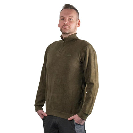 Sudadera con cremallera de un cuarto de Toolbrothers - Ajuste informal