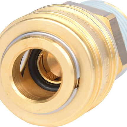 KS TOOLS Messing-Kupplung mit Außengewinde, G1/2"AG ( 515.3482 ) - Toolbrothers