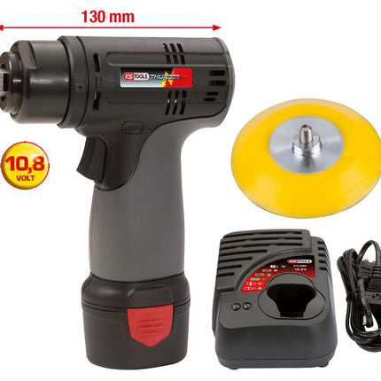 KS TOOLS Akku-Schleifmaschine, 3.200 U/min 10,8V, mit 1 Akku und 1 Ladegerät ( 515.3550 ) - Toolbrothers