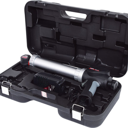 KS TOOLS Akku-Kartuschen-Pistole 400 ml mit 1 Akku und 1 Ladegerät ( 515.3575 ) - Toolbrothers