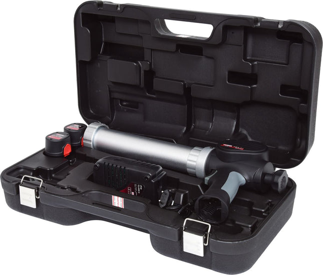 KS TOOLS Pistola per cartucce a batteria,400ml, con 2 batterie e 1 caricatore ( 515.3576 )