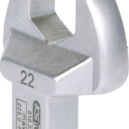 KS TOOLS 14x18mm Einsteck-Maulschlüssel, 22mm ( 516.2222 ) - Toolbrothers