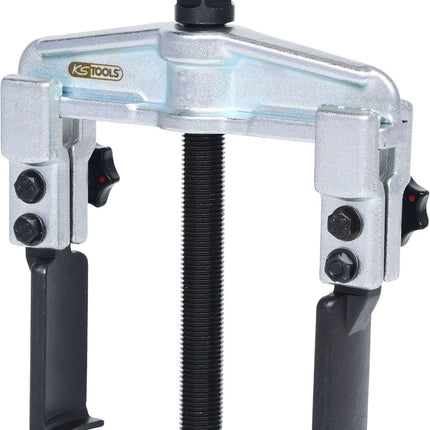KS TOOLS Extractor universal de sujeción rápida de 2 garras con garras delgadas, 20-90 mm, 100 mm ( 620.0025 )