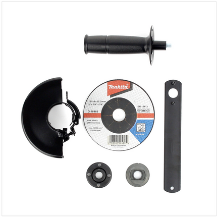 Makita 9565 CVR 1400 Watt 125 mm Winkelschleifer mit Drehzahlregulierung - Toolbrothers