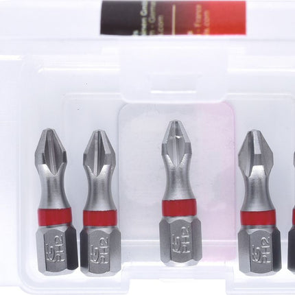 KS TOOLS 1/4" TORSIONpower Bit, 25mm, PH2, 5er Pack ( 918.3111 ) - Toolbrothers