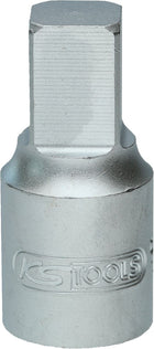 KS TOOLS Llave de vaso con punta de 3/8' de servicio de aceite para tornillos con cuadrado conductor interior, 11 mm ( 150.9114 )