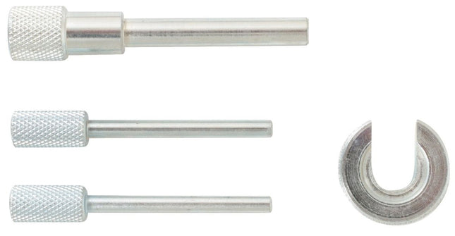 KS TOOLS Serie di utensili per messa in fase motore per Fiat / GM / Opel / PSA / Renault, 4 pz ( 400.1775 )