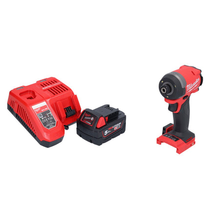 Milwaukee M18 FID3-501 Akku Schlagschrauber 18 V 1/4" 226 Nm Brushless + 1x Akku 5,0 Ah + Ladegerät - Toolbrothers