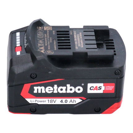 Metabo KGS 18 LTX BL 254 Tronzadora radial sin cable 18 V 254 mm Sin escobillas ( 614254920 ) + 1x batería 4,0 Ah + kit cargador