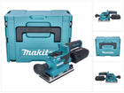 Makita DBO 382 ZJ cordless orbital sander 18 V 93 x 185 mm brushless + Makpac - without battery, without charger