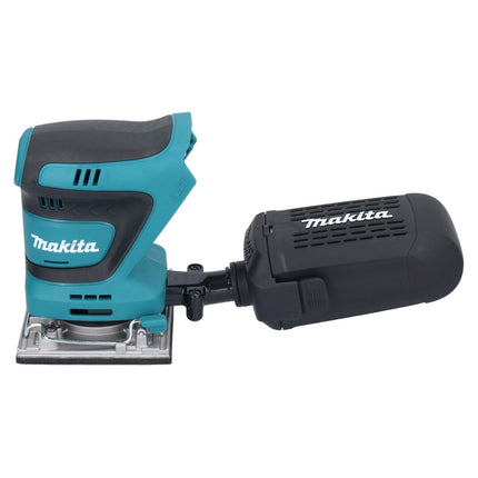 Makita DBO 484 T1J Akku Schwingschleifer 18 V 112 x 102 mm + 1x Akku 5,0 Ah + Makpac - ohne Ladegerät