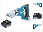 Makita DJS 200 F1 cordless sheet metal shears 18 V 2.0 mm brushless + 1x rechargeable battery 3.0 Ah - without charger