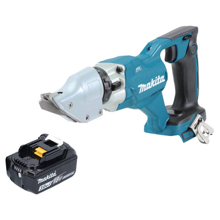 Makita DJS 200 F1 cordless sheet metal shears 18 V 2.0 mm brushless + 1x rechargeable battery 3.0 Ah - without charger